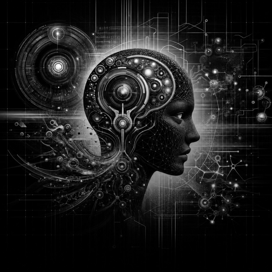 AI and workflow automation concept