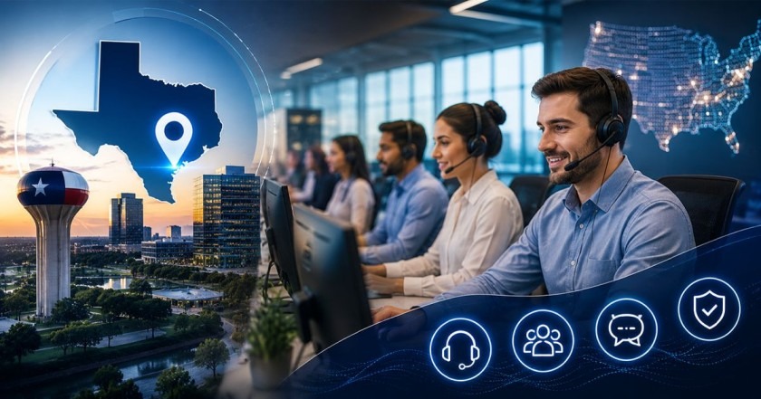 Inbound call center services in Plano Texas with customer support, call handling, and 24/7 contact center solutions by GrowEdgeX